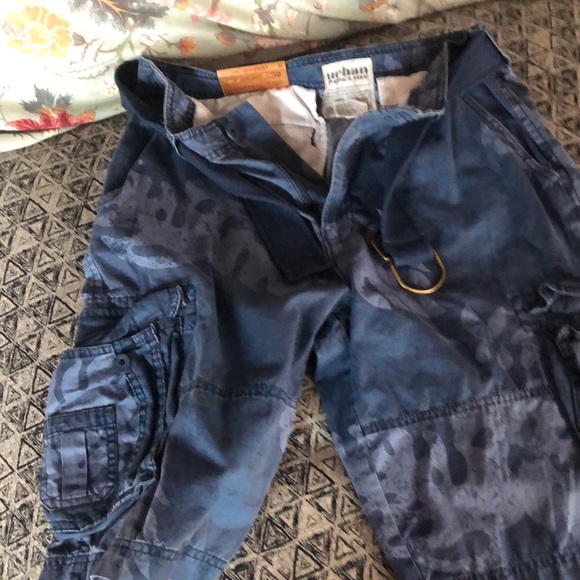 urban pipeline Shorts New Mens Blue Cargo Shorts Poshmark